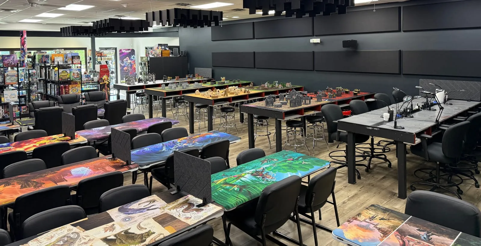 Critical Hit Games play area and event space